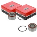 2x MAPCO RADLAGER-SATZ VORNE HINTEN passend für HONDA CIVIC CR-V CRX HR-V INTEGR