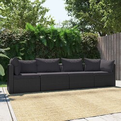 Garten Sessel Poly Rattan Gartenmöbel Sofa Lounge mehrere Auswahl vidaXL