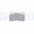 DELPHI Bremsbelagsatz, Scheibenbremse LP3575 für HONDA