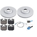 ABS BREMSSCHEIBEN + BELÄGE VORNE passend für BMW 7er G11 6er G32 8er G14 G15 G16