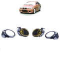 Nebelscheinwerfer Set für BMW E46 E39 M Paket Technik M3 M5 Klarglas Gelb+HB4
