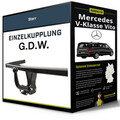 Starre Anhängerkupplung für MERCEDES V-Klasse Vito 10-14 Typ W639 G.D.W. NEU