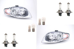 Scheinwerfer Set Halogen passend für Audi A4 8E 11/04-06/08 Leuch. Links Rechts