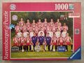 RAVENSBURGER 192502: FC BAYERN MÜNCHEN Saison 2010/2011 (1000-Teile-Puzzle]. Ach
