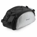 Wozinsky Fahrradtasche Gepäcktasche Gepäckträger Tasche mit Schulterriemen 6L