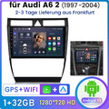 9" für Audi A6 S6 RS6 C5 1997-2004 Android 13 Autoradio GPS NAVI Wifi RDS 1+32GB