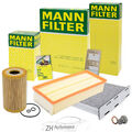 MANN-FILTER INSPEKTIONSPAKET FILTERSATZ FÜR AUDI A4 B7 8E 1.8 T QUATTRO 04-08