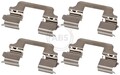 A.B.S. 0154Q Zubehörsatz Scheibenbremsbelag Hinten für BMW 5 Touring (G31)