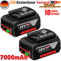 2x 7,0Ah Akku Für Bosch 18V Professional GBA GSR GSB BAT618 BAT609 BAT607 BAT620