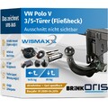 ANHÄNGERKUPPLUNG für VW Polo V 09-14 vert. abnehmbar ORIS +7pol E-Satz BRINK