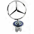 Für Mercedes-Benz S-Klasse CLK200/W124/W203/W202 44mm Stern Motorhaube Emblem