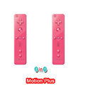 2x Wii Remote für Nintendo Wii/Wii U  Motion Plus Inside Controller & Nunchuk AA
