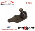 TRAGGELENK FÜHRUNGSGELENK VORNE NIEDRIGER MAXGEAR 72-3158 2PCS A NEU