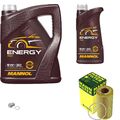 MANN-FILTER Ölfilter 6 L MANNOL 5W-30 Energy für Volvo V70 II 2.4 D5