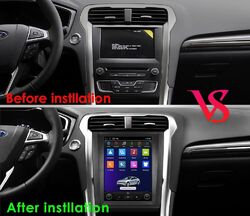 32G Android13 Carplay Autoradio für Ford Mondeo MK5 2013-18 GPS Navi BT WIFI DAB