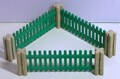 PLAYMOBIL 3 x Zaun Zaunelement grün, 5 Pfosten zu 7071 3504 Gartenzaun #11