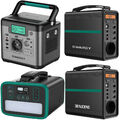 1500W/1000W/500W Power Station 725,76Wh/518Wh/166Wh Solargenerator Stromerzeuger