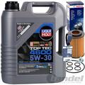 BOSCH ÖLFILTER F026407073+LIQUI 5W30 ÖL für OPEL ASTRA H J MERIVA A B CORSA D