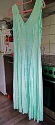 100 % Viscose Sommerkleid  A - Linie  Mint Größe M Gebraucht  Super Zustand! 