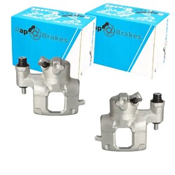 2X RAP BRAKES BREMSSATTEL VORNE RECHTS LINKS PASSEND FÜR FIAT 500 CINQUECENTO