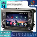 64GB Android 14 Autoradio GPS für VW Polo 6R Golf 5/6 Tiguan Passat T5 ESO Seat