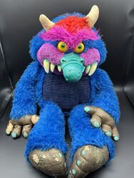 AmToys My Pet Monster Stofftier/Plüsch Original 1986 Sammlerstück