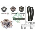 1x Wasserpumpe + Zahnriemensatz Schaeffler INA 530 0483 30 passend für AUDI