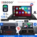 Für BMW X3 E83 2004-10 DAB+ 6+128G Android 14 Carplay Autoradio GPS KAM+ SWC 4G