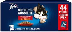 FELIX So gut wie es aussieht Geschmacksvielfalt vom Land Gelee Katzennassfutter