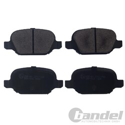 BREMSBELÄGE BREMSBELAGSATZ VORNE passend für HYUNDAI ACCENT IV + KIA RIO III