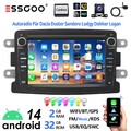 32G Android 14 Autoradio Carplay RDS Navi Kamera Für Renault Dacia Duster Dokker