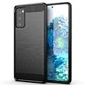 Hülle für Samsung Galaxy S20 FE Handyhülle Silikon Case Cover Carbonfarben