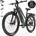LANKELEISI 27,5" Elektrofahrrad 48V 20Ah Samsung Akku E-MTB EBIKE 150KM MX600PRO