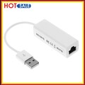 USB 2.0 to RJ45 LAN Ethernet 10/100Mbps Network Adapter WIN7 for Computer