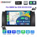Für BMW 5er E39 X5 E53 M5 6+128G DAB+ KAM 8-Kern Android 13 Autoradio Carplay BT