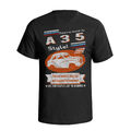 Herren Austin A35 1956 Bio Baumwolle T-Shirt Retro-Stil Auto umweltfreundliches Geschenk