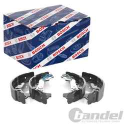 BOSCH BREMSBACKEN-SATZ HINTERACHSE passend für FIAT GRANDE LINEA PUNTO OPEL