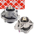 2x FEBI Motorlager Hydrolager für BMW F20 F21 F22 F23 F30 F31 F32 F36 B37 B38
