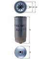 KNECHT Kraftstofffilter KC 161 Anschraubfilter für RENAULT MASCOTT 79mm M16x1,5