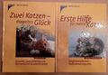 2 Bücher "Erste Hilfe für meine Katze" & "Zwei Katzen, doppeltes Glück"    02/4 