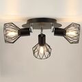 Vintage Hängelampe Pendelleuchte Deckenlampe Retro Metall Industrie Design E14