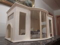 Katzenhaus Katzen Bett Katzenhütte Hundebett Chihuahua Hundehütte Holz 