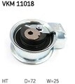 SKF Spannrolle, Zahnriemen VKM 11018 für AUDI VW SKODA SEAT