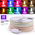 Neon COB LED Streifen Stripe 230V IP65 Band Lichtschlauch Leiste Kette Inn/Außen