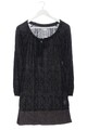 VIVE MARIA Langarmkleid Damen Kleid Gr. DE 36 schwarz-hellgrau Casual-Look