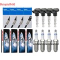 4x DELPHI Zündspule+4x BOSCH Zündkerze Super 4 für Audi TT 8N3 1.8 T VW Golf IV