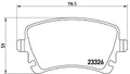 Bremsbeläge P 85 083 BREMBO für VW MULTIVAN T5 TRANSPORTER T5 Bus MULTIVAN T6