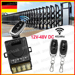2x 433MHZ Universal Fernbedienung Garagentor Fernbedienung Handsender Tor ffner