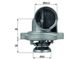Thermostat Kühlmittel MAHLE TI 23 80 für MERCEDES 638 KLASSE VITO W638 Bus 5 108