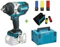 Makita DTW1002Z Akku-Schlagschrauber 18V DTW1002 1000Nm + Koffer + Zubehörset